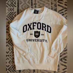 Oxford University Crew neck